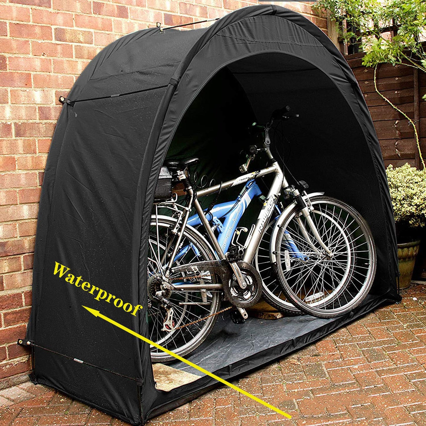 Bike Cover Storage Tent Durable Waterproof Anti-Dust Foldable Outdoor Tools Storage Shed